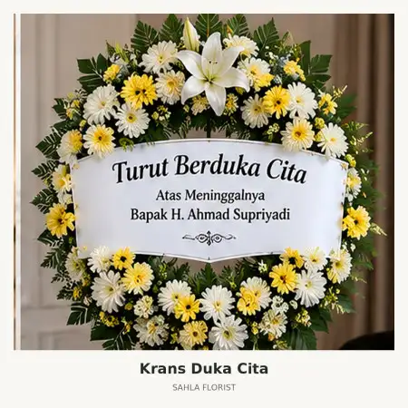 Krans Bunga Duka Lubuklinggau